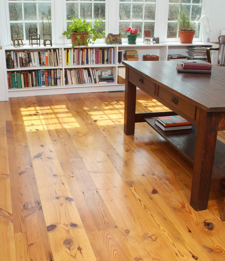 Milled Tobaccowood Reclaimed Flooring